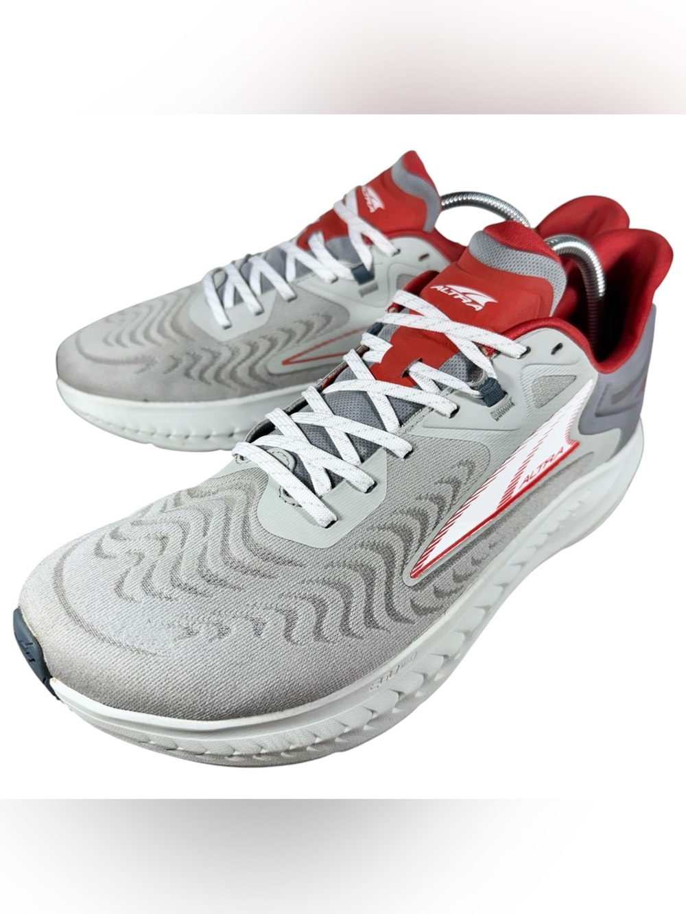 Altra Torin 7 Men’s Size 12 Gray Red Athletic Running Walking Shoes Sneakers
